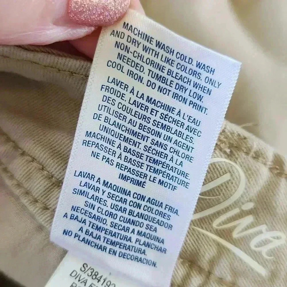 Old Navy diva style khaki pants size 16 - Picture 6 of 8